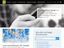 Tablet Screenshot of iis.se